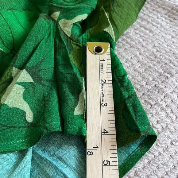 Paradise Now Hawaii Kaloflauge Shortie Overall Jumper Romper‎ Women Small Leaves - Picture 16 of 16